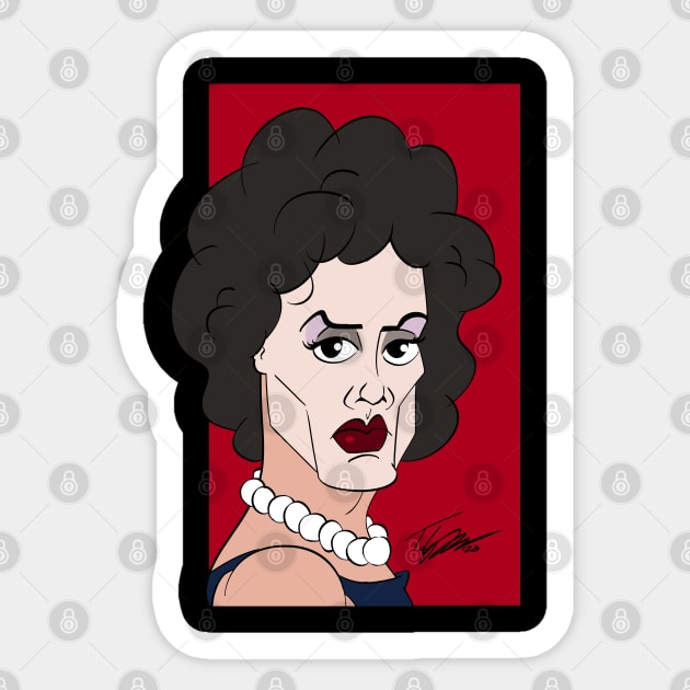 Dr. Frank-N-Furter Sticker by Tuckerjoneson13